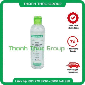 NƯỚC TẨY TRANG CALLIDERM EAU MICELLAIRE 250ML (XANH LÁ)