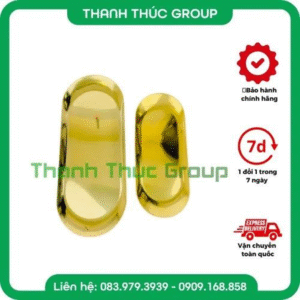 Khay Hạt Đậu Inox Mạ Vàng