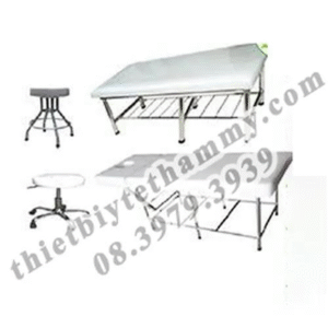 Giường Ghế Masage Sắt - Inox