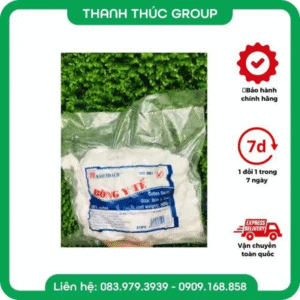Bông Y Tế Bảo Thạch Cắt Sẵn 3cm x 3cm Trọng Lượng 500gr