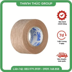 Băng keo Micropore dán định hình sau phẫu thuật 3M - Dụng cụ sơ cứu