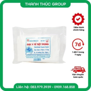 [ 1 Gói] Gạc Y Tế Bảo Thạch Lớn 8Cm X 10Cm X 12 Lớp